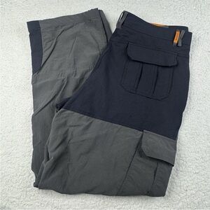 Bear Grylls Craghoppers Pants Mens Large 38x31 Gray Cargo Utility Hiking Camping